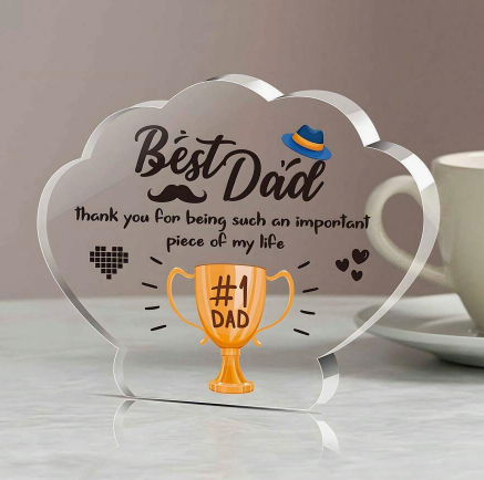 DAD ACRYLIC PLAQUE