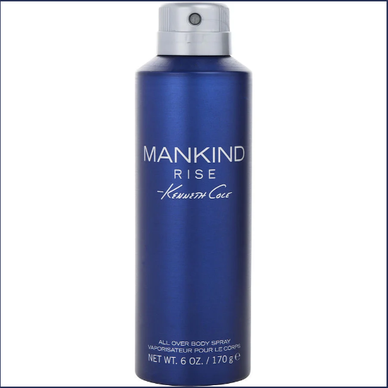F06G - KENNETH COLE MANKIND RISE MEN'S BODY SPRAY 60Z