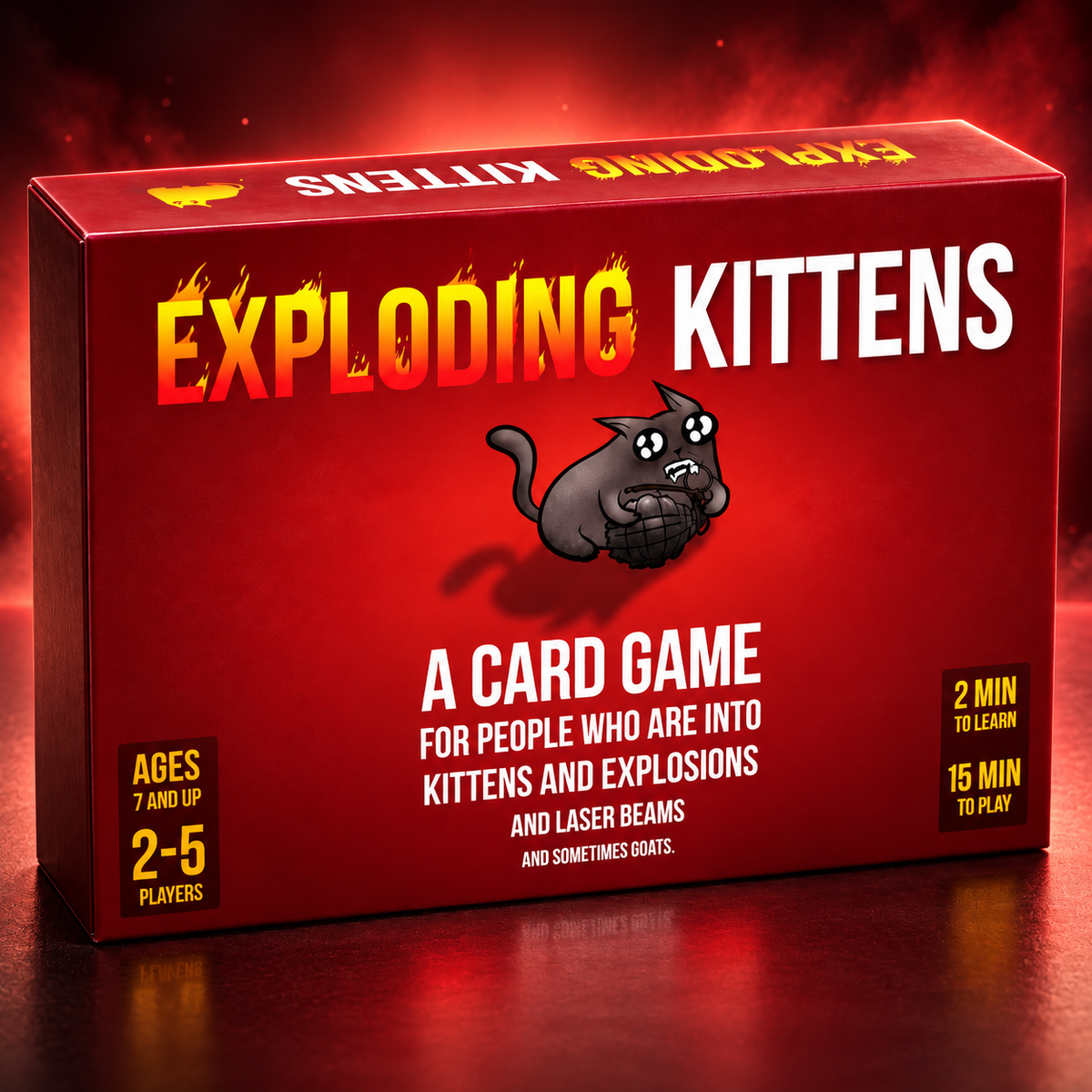 X03A EXPLODING KITTENS CARD GAME