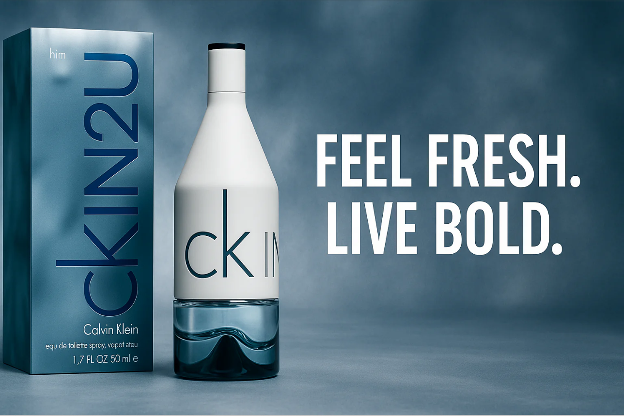 F03D CALVIN KLEIN IN2U MEN 5.1 OZ. EDT COLOGNE