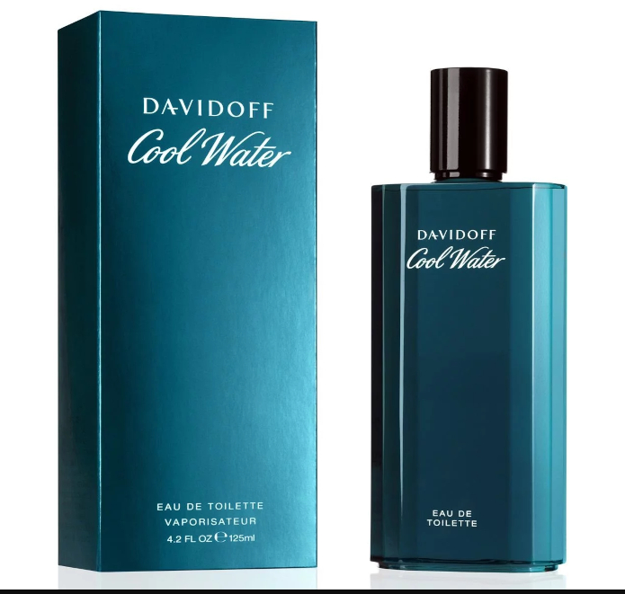 F03H DAVIDOFF COOL WATER MEN 4.2 OZ. EDT COLOGNE