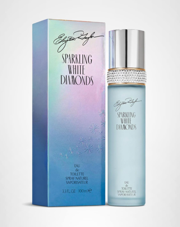 F03L ELIZABETH TAYLOR WHITE DIAMONDS SPARKING WOMEN 3.4 OZ