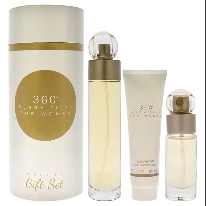 F04V PERRY ELLIS 360 WOMAN 3PCS GIFT SET