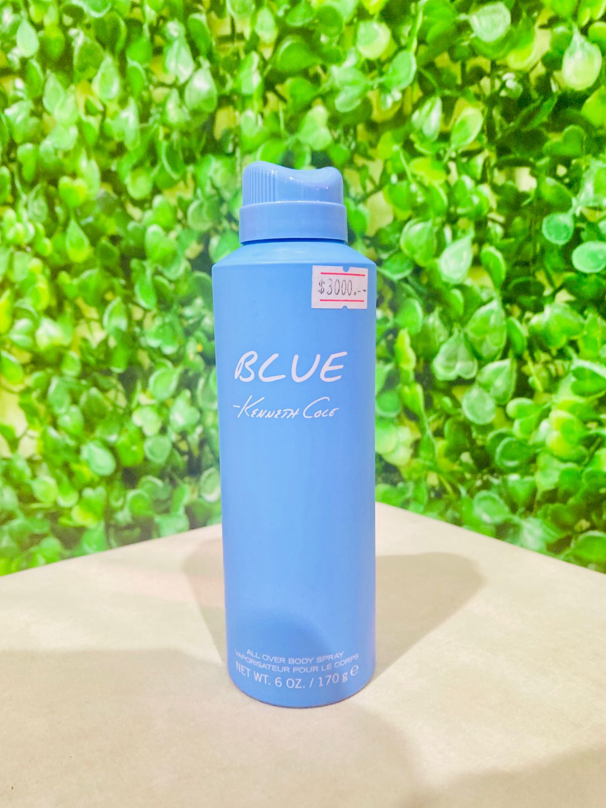 KENNETH COLE BLUE BODY SPRAY FOR MEN 6oz