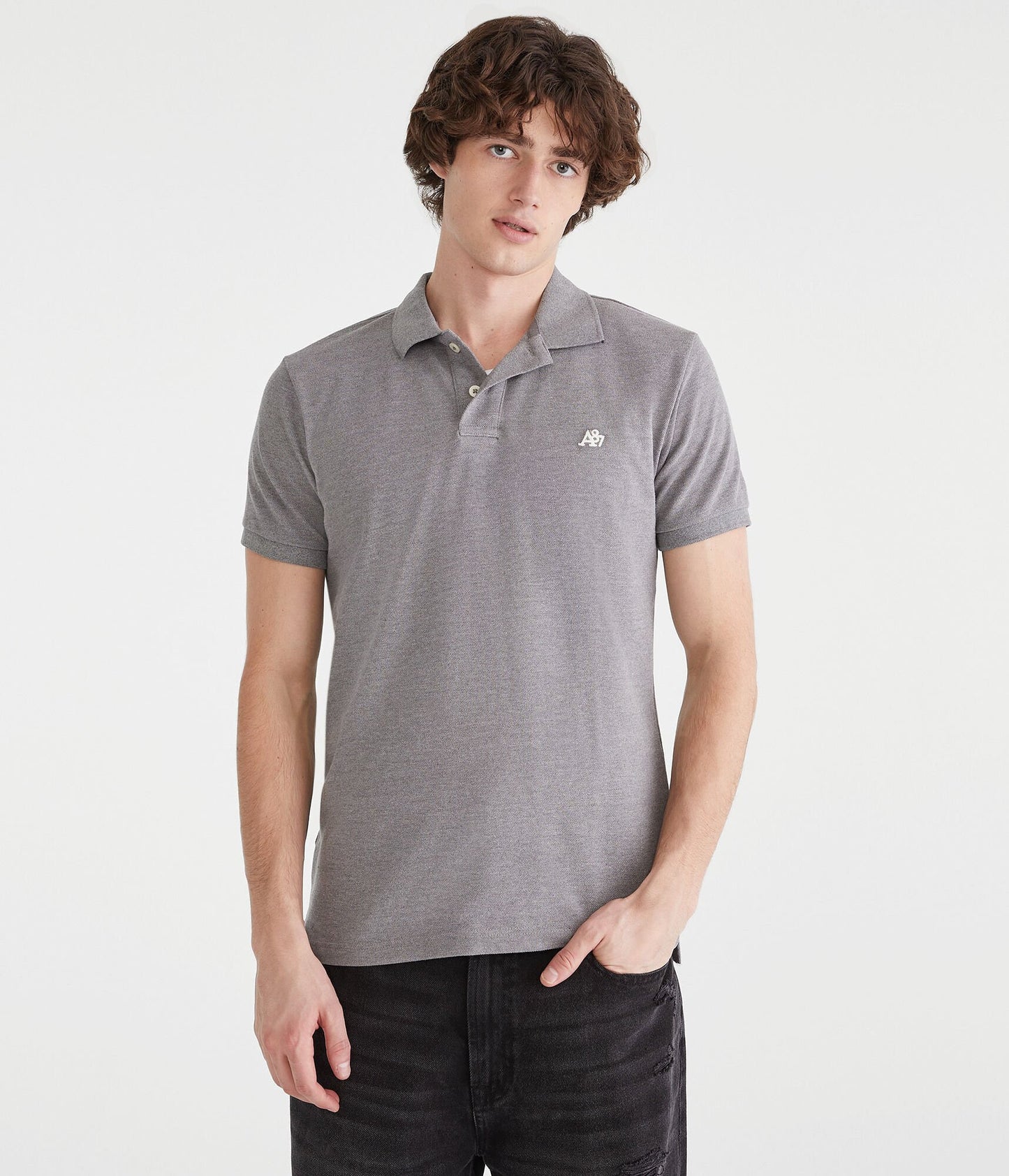MEN ECO AEROPOSTALE POLOS - SMALL