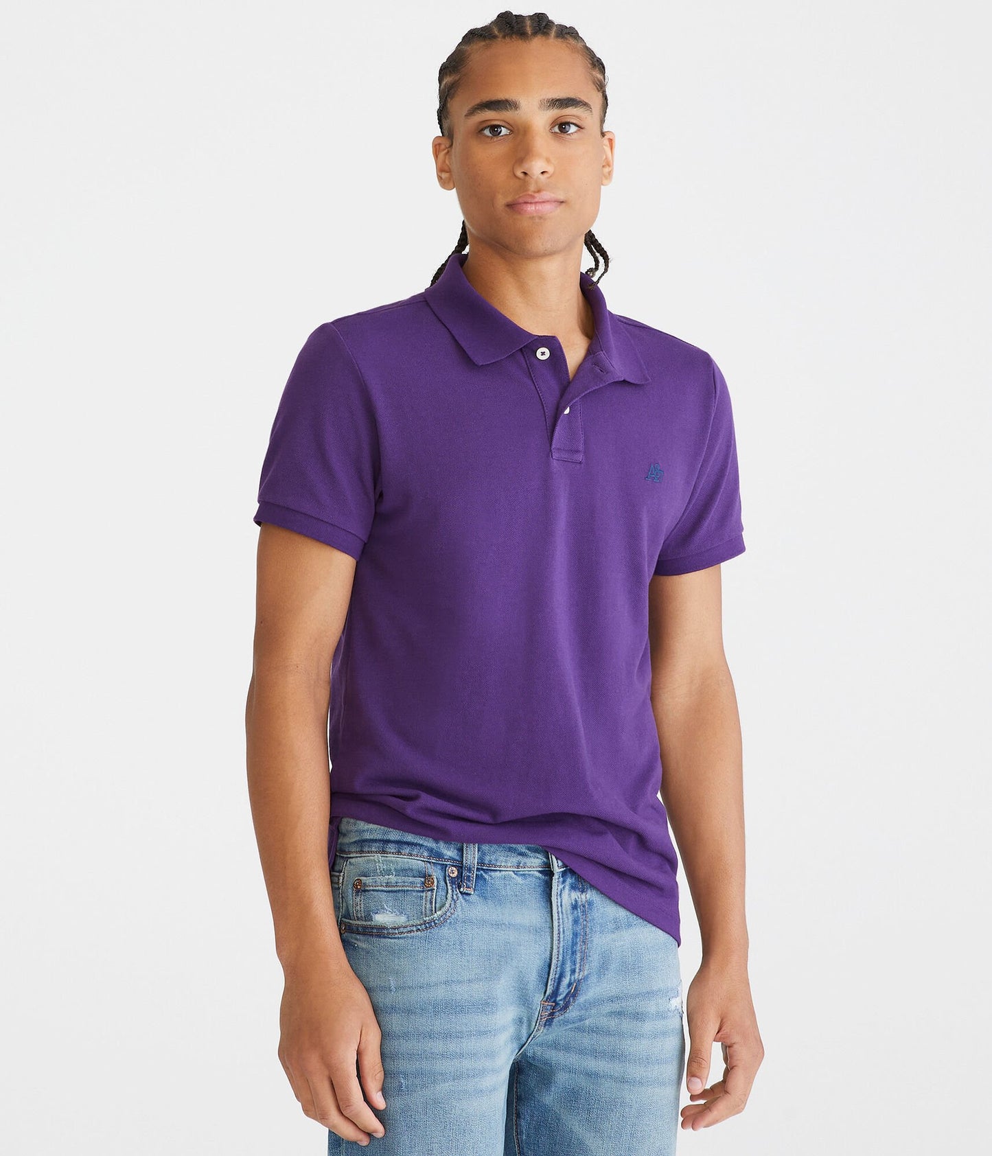 Y1375D AEROPOSTALE POLO - SMALL