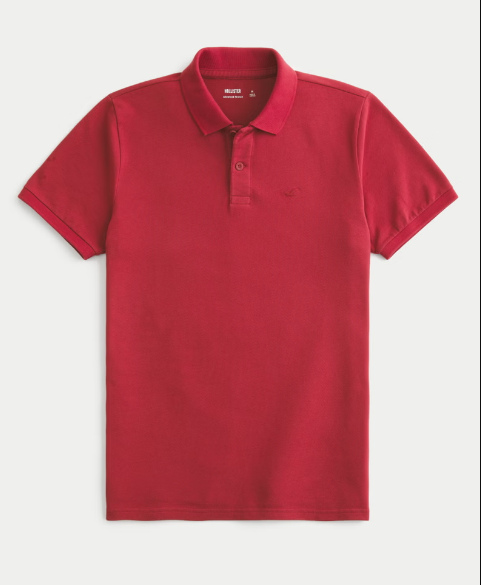 HOLLISTER POLO - MEDIUM