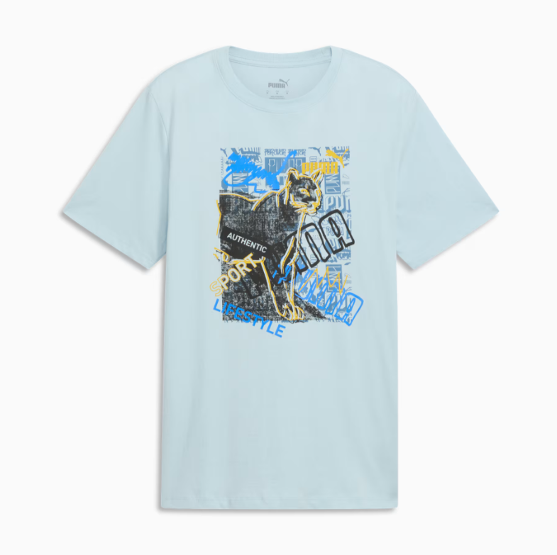 PUMA MEN TEE - Y1603F - MEDIUM