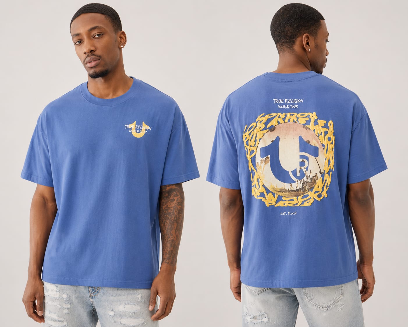 Y152K TRUE RELIGION TEE - EXTRA LARGE