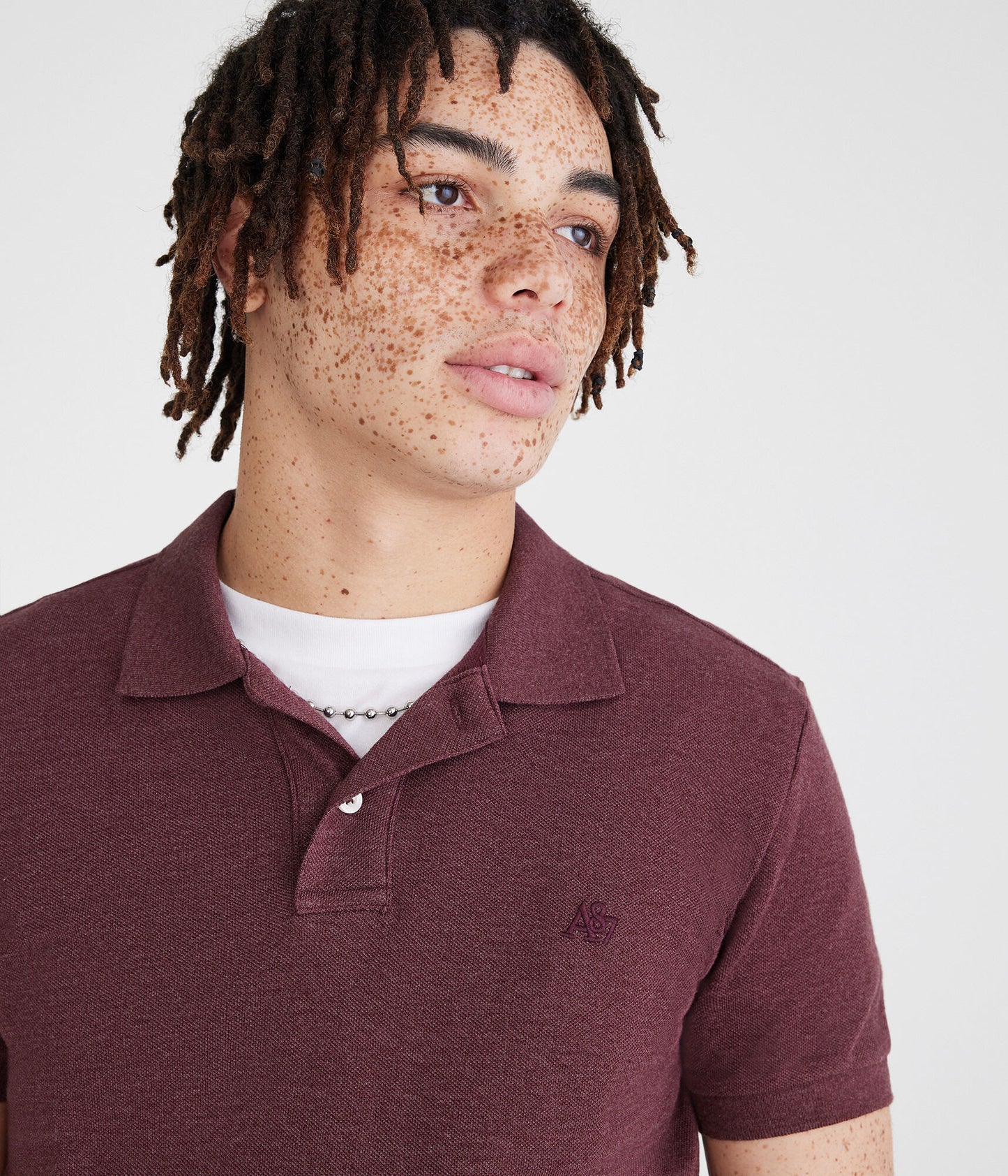 MEN TONAL AEROPOSTALE POLOS - LARGE