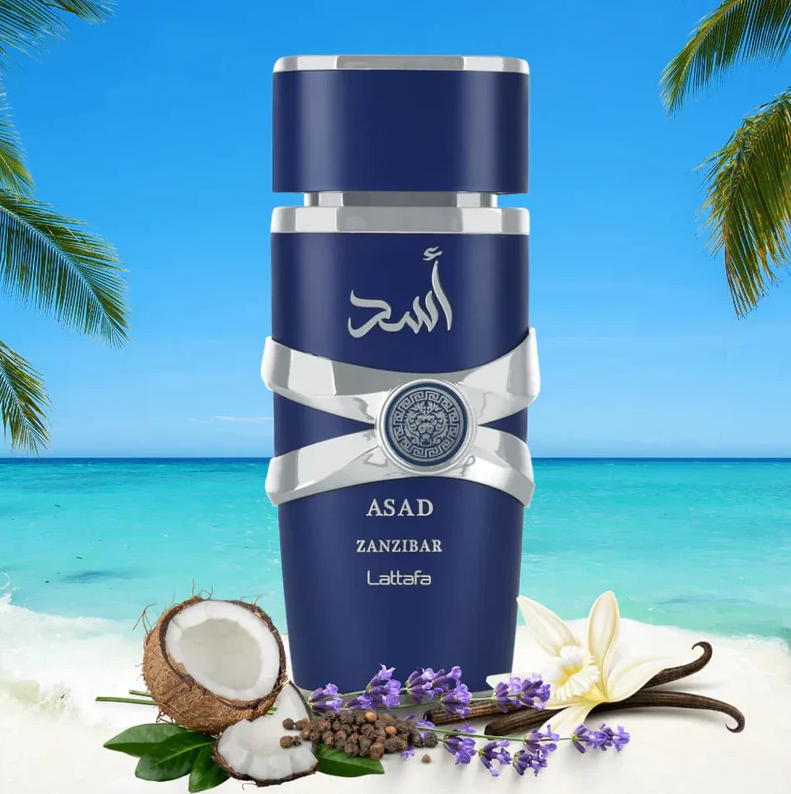 F01E LATTAFA ASAD ZANZIBAR 3.4oz EDP