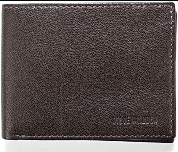 AA12C STEVE MADDEN WALLET - BROWN