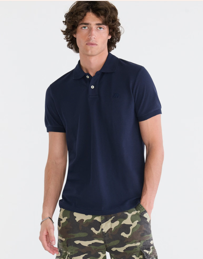 Y201N AEROPOSTALE POLO - NAVY BLUE