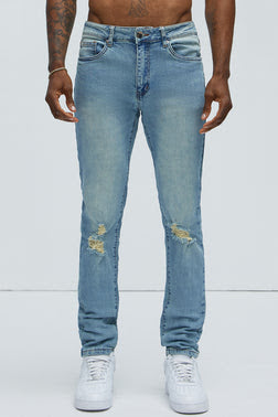 FASHION NOVA SLIM FITTED JEANS 36WX32L Y1762C