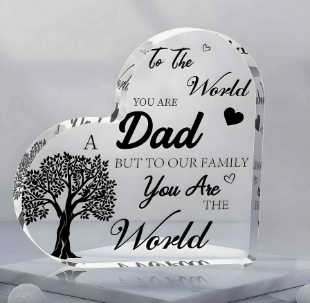 DAD ACRYLIC PLAQUE