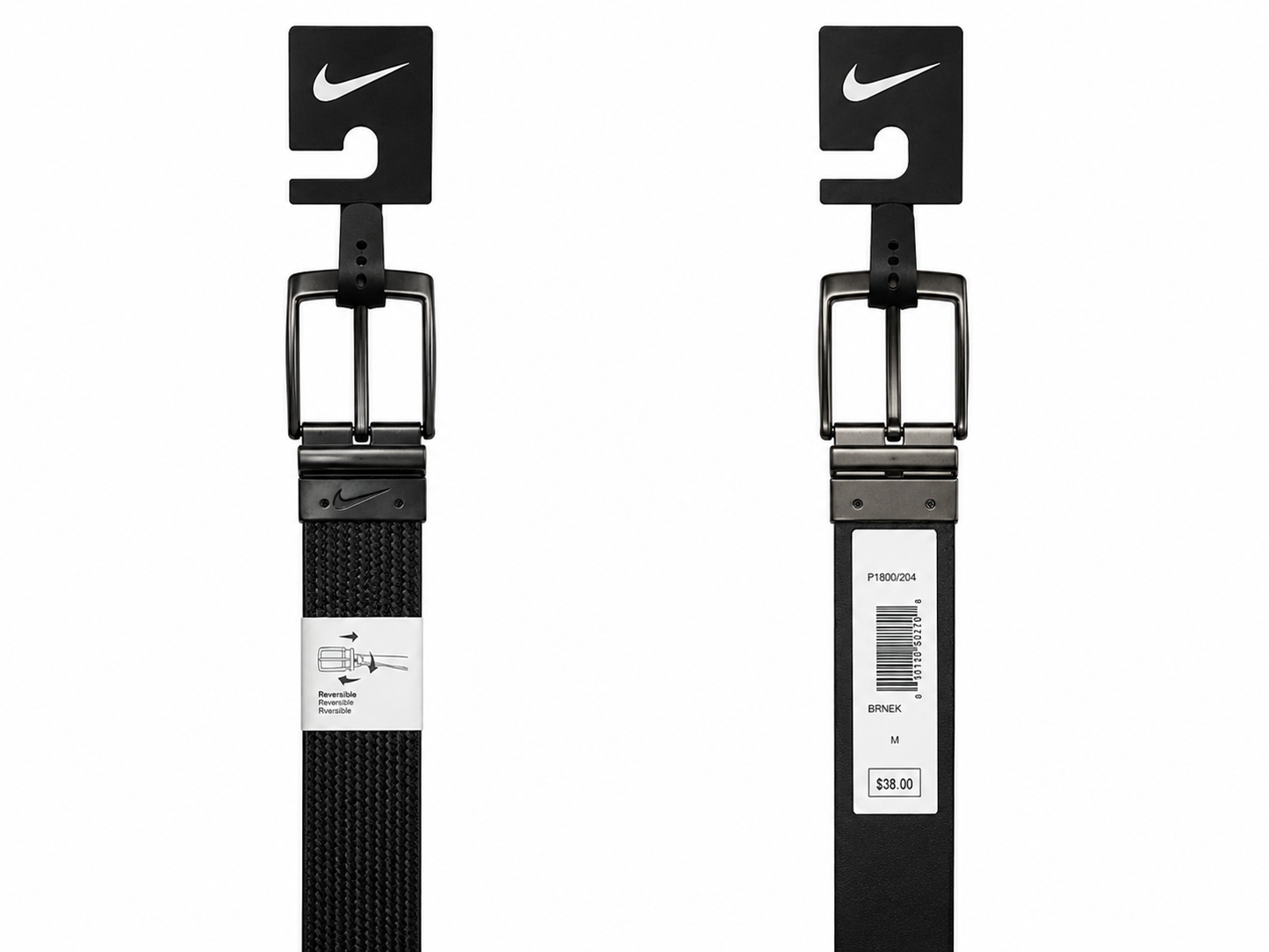 AA22AB NIKE REVERSIBLE BELT 34/36 WAIST
