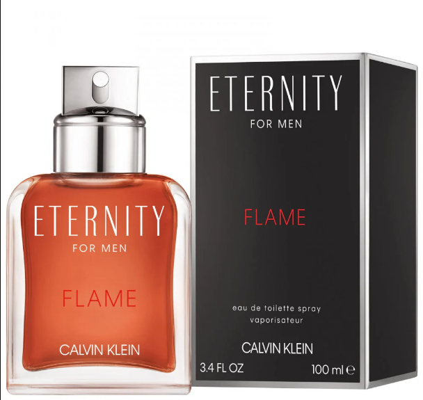 CALVIN KLEIN ETERNITY FLAME 3.4oz COLOGNE