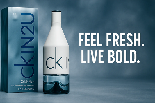 F03D CALVIN KLEIN IN2U MEN 5.1 OZ. EDT COLOGNE