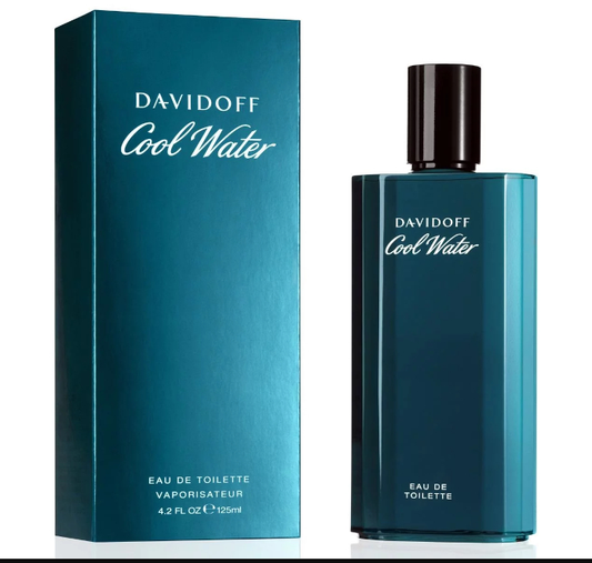 F03H DAVIDOFF COOL WATER MEN 4.2 OZ. EDT COLOGNE