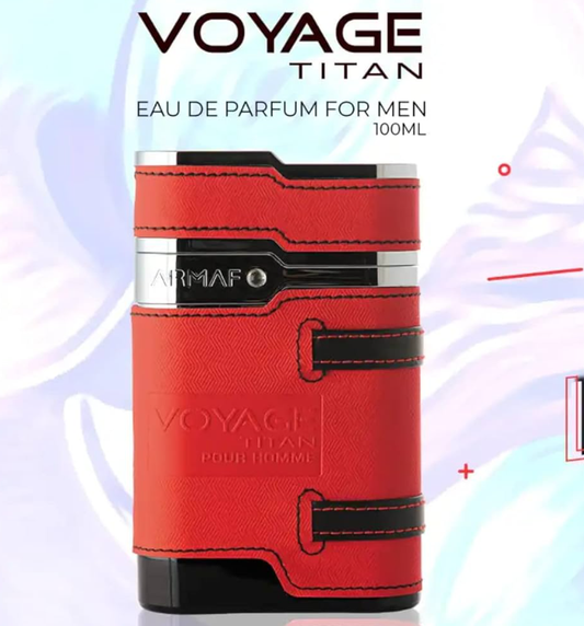 F05C ARMAF VOYAGE TITAN COLOGNE EDP  3.4oz