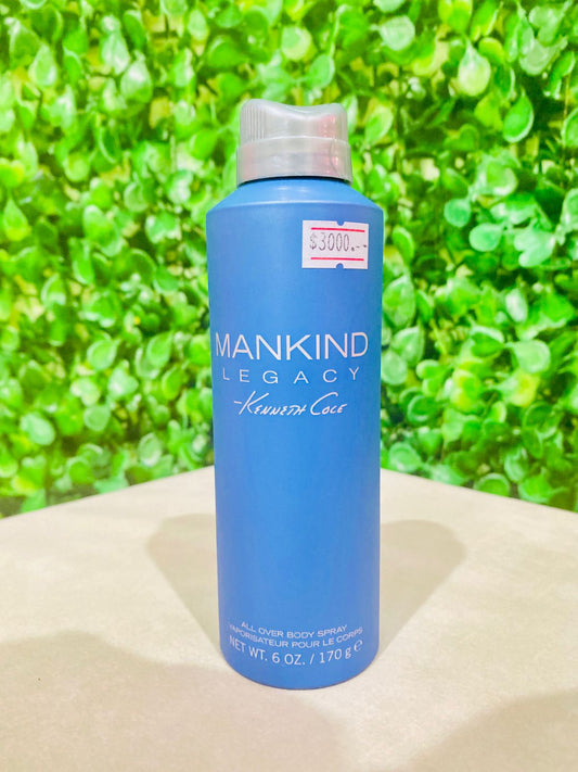 KENNETH COLE MANKIND LEGACY BODY SPRAY FOR MEN