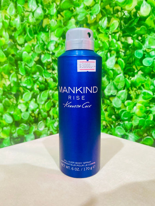 KENNETH COLE MANKIND RISE BODY SPRAY FOR MEN 6oz