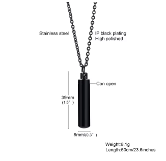 Y173D STAINLESS STEEL MEN NECKLACE