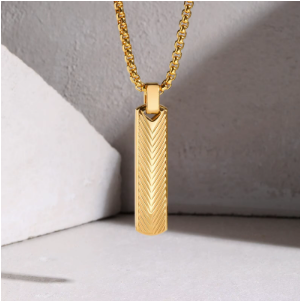 Y173H STAINLESS STEEL MEN NECKLACE