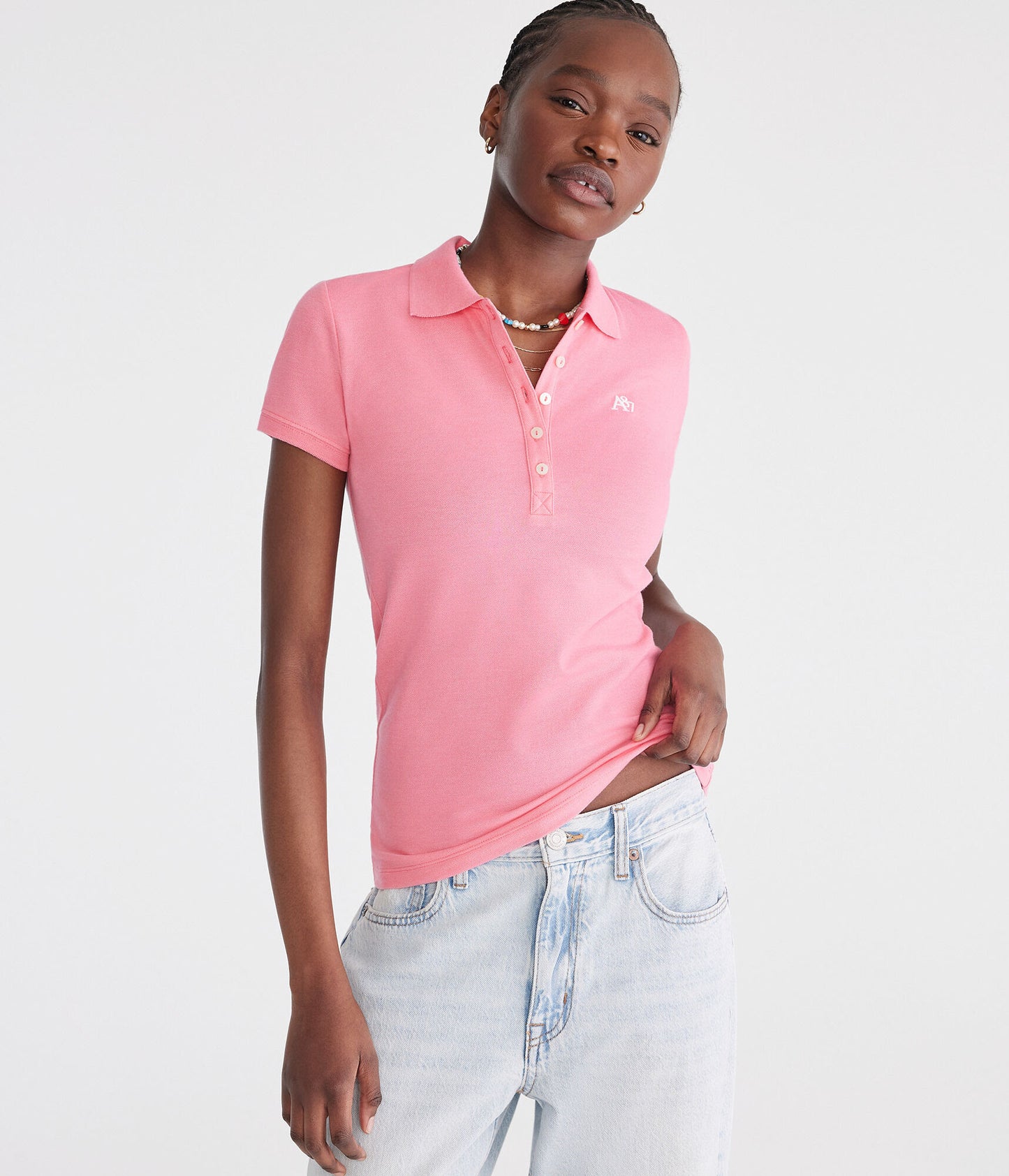 Y117C - AEROPOSTALE F POLO LARGE - NO DISCOUNT