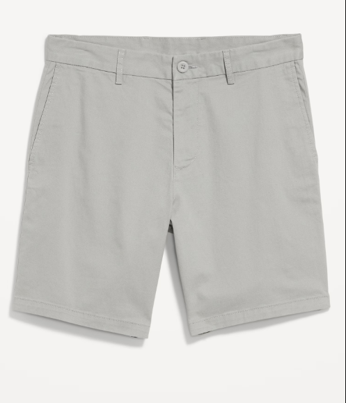 OLD NAVY 8 INCH CHINO SHORTS - 32 WAIST Y454J