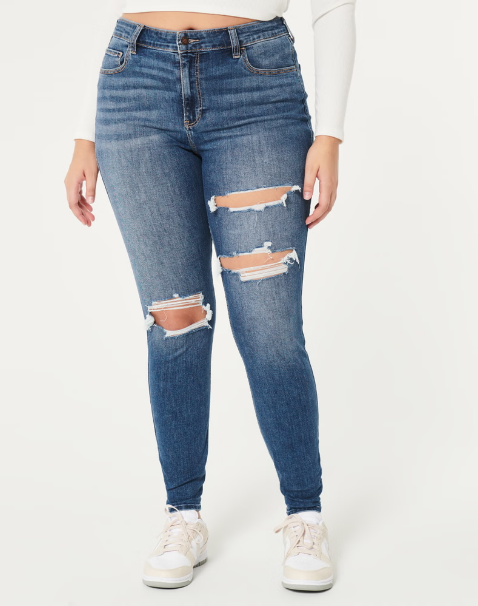 WOMEN JEANS - HOLLISTER size 2R - Waist 26R