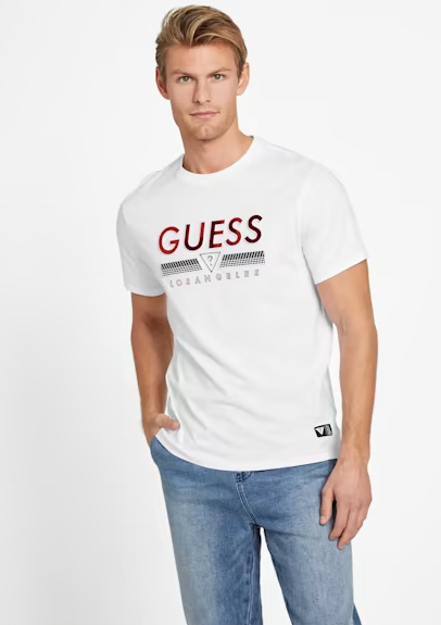 GUESS MEN TEE - Y610Q - LARGE