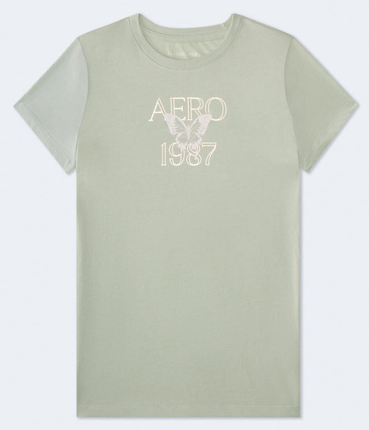 Y175C AEROPOSTALE F TEE - SMALL