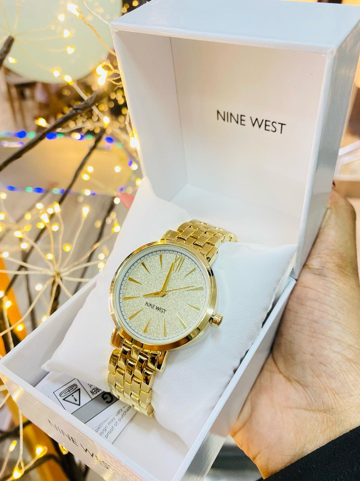 AA01D NINE WEST WATCH 15 DAYS WARRANTY