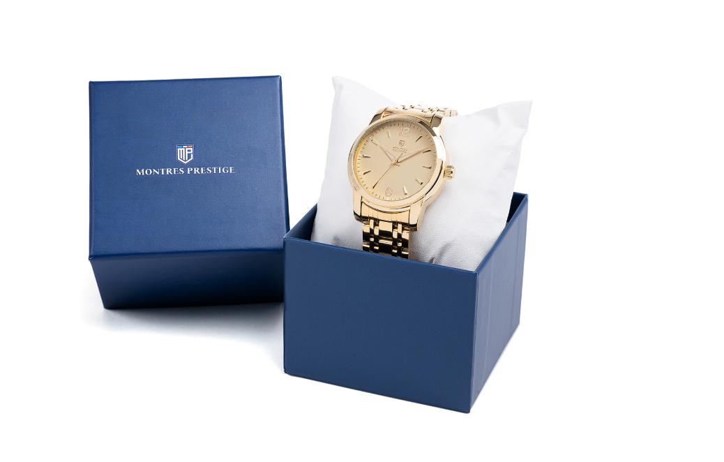 Y121Z Montres Prestige Camden X Invicta Men's Watch Gold- 15 DAYS WARRANTY.